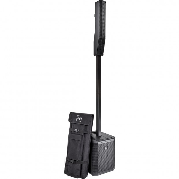 evolve 30m portable speaker system with backpack