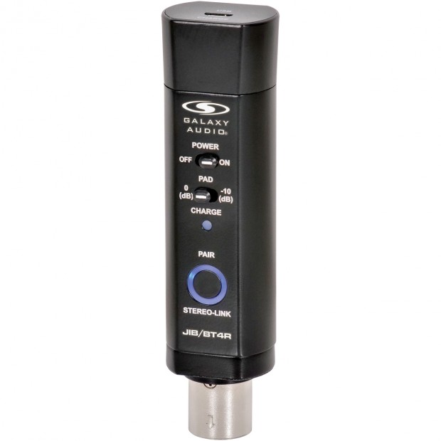 the Galaxy JIB/BT4R is a wireless Bluetooth audio receiver