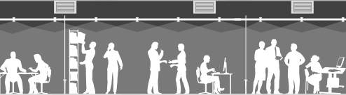 Direct Field Sound Masking: Credit - Cambridge Sound Masking
