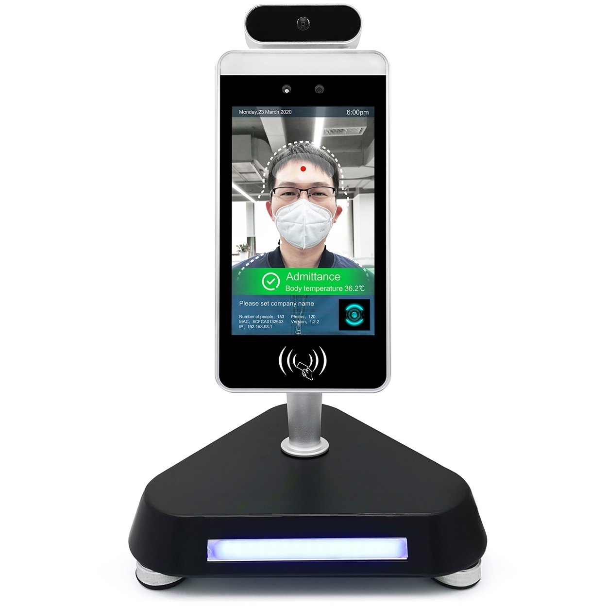 Goodview Temperature Screening Kiosk Goodview Temperature Screening Kiosk