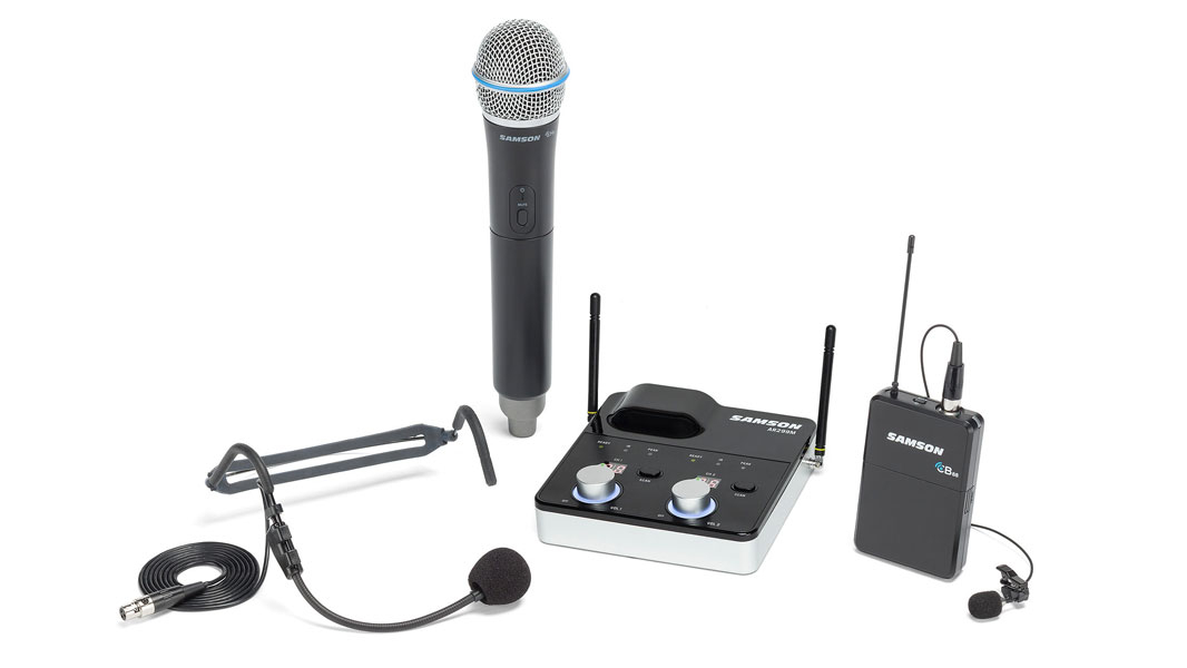 Samson Concert 288m Dual Wireless Microphone System