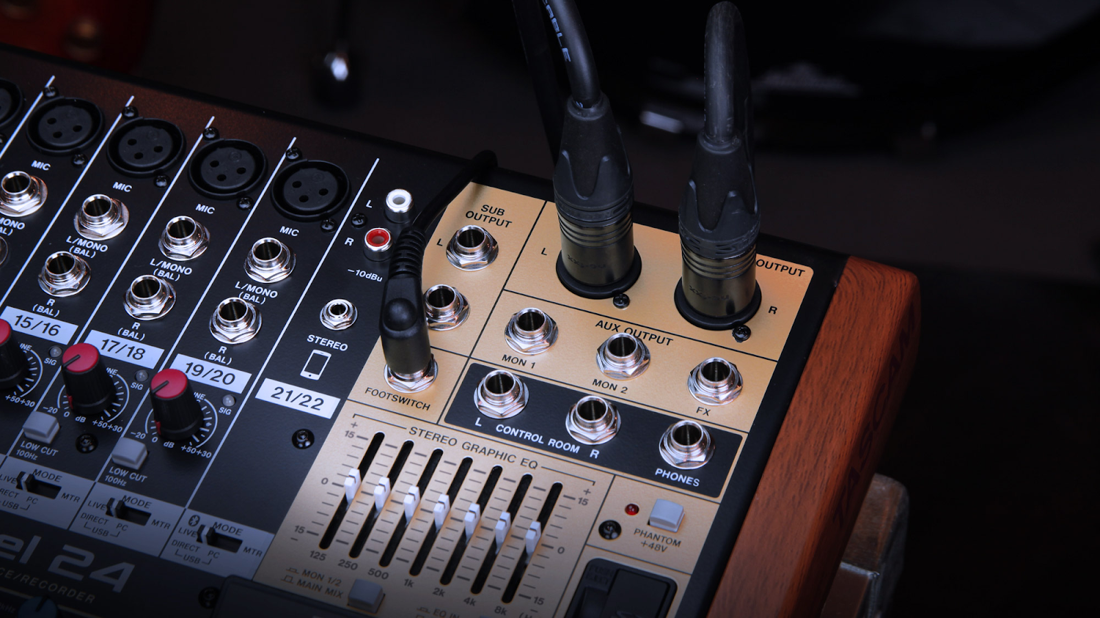 tascam model 24 audio interface